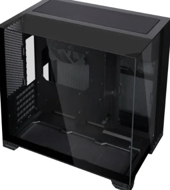 Lian-Li Obudowa Lian Li O11 Vision-M Obudowa komputerowa Micro-ATX Tempered Glass czarny G99.O11VMX.00