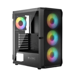 LOGIC OBUDOWA LOGIC PORTOS ARGB MIDI USB 3.0 BLACK
