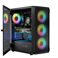 LOGIC OBUDOWA LOGIC PORTOS ARGB MIDI USB 3.0 BLACK