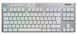 Logitech G G915 X LIGHTSPEED klawiatura Gaming USB + RF Wireless + Bluetooth QWERTZ Niemiecki Biały