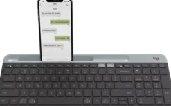 Logitech K580 Bezprzewodowa Czarna Nordic (920-009274)