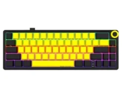 Lorgar KBP70 Mini HOT SWAP RGB Czarna/żółta LRG-KBP70MW-YL