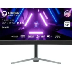 LORGAR Pro 34MP1 34" 3440x1440 180Hz LRG-34MP1W180C-GY
