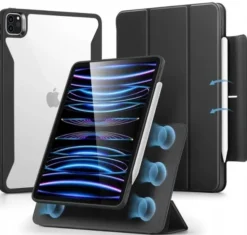 Magnetyczne Etui na Tablet iPad Pro 11" 2022/2020/2018 TPU z Klapką