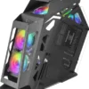 Mars Gaming MC61 Computer case M-ATX / 4x FAN / ARGB Chroma
