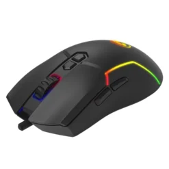 Marvo Mysz M655, 12000DPI, optyczna, 7kl., przewodowa USB, czarna, do gry, podświetlona
