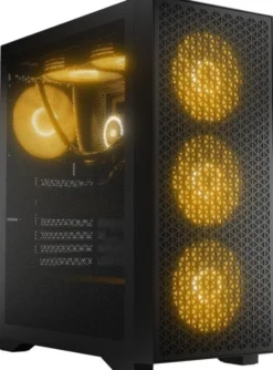 MESH GAMING Ryzen 7 7800X3D RTX 5070 32GB SSD 1TB WIFI6 BT W11 DLSS4 USB C WaterC
