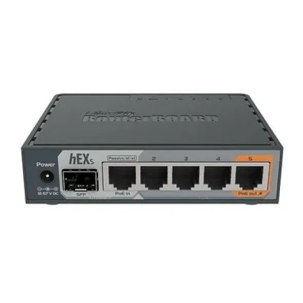 MIKROTIK RB760IGS hEX S Router 5x RJ45 1000Mb/s 1x SFP 1x USB