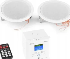 ML Zestaw System audio wzmacniacz BT+ 2x głośnik sufitowy 2x15W