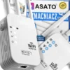 Mocny Wzmacniacz Sygnału WiFi do Domu Biura 300Mbps Wi-Fi