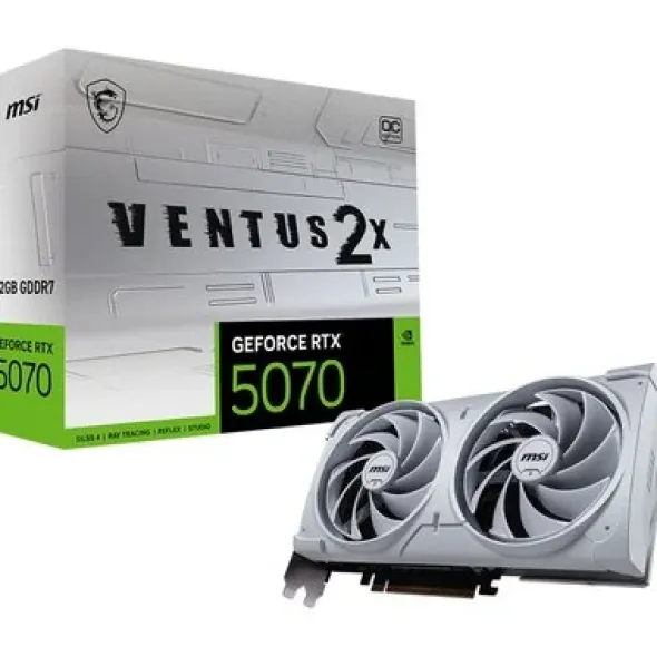 MSI GeForce RTX 5070 Ventus 2X OC White 12GB DLSS 4