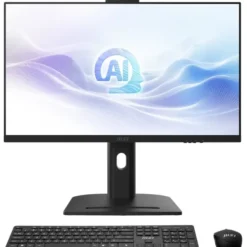 MSI Modern AM273QP AI 1UMG-221AT Intel Core Ultra 7 155H 68,6 cm (27") 2560 x 1440 px All-in-One PC 32 GB DDR5-SDRAM 1 TB SSD Windows 11 Pro Wi-Fi 6E (802.11ax) Czarny