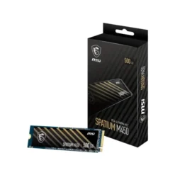 MSI Spatium M450 PCIe 4.0 NVMe M.2 500GB V1 3D NAND