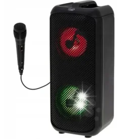Muse Bluetooth SD radio FM karaoke LED RGB Adler AD1903