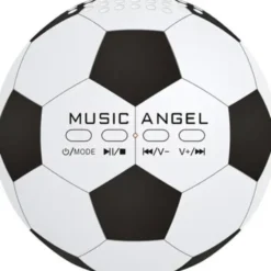 MUSIC ANGEL Piłka nożna Biało-czarny