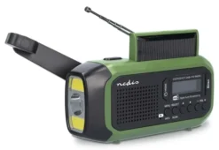 Nedis RDDBCR2000GN radio Przenośny Cyfrowy Czarny, Zielony