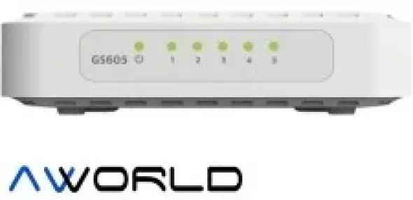 Netgear 5PT GIGABIT SWITCH GS605-400PES