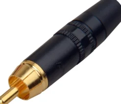 Neutrik NYS-373-0 Wtyk RCA cinch (czarny)