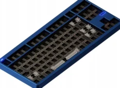Nuphy - NuPhy Gem80 QMK/VIA Wireless Custom Mechanical Keyboard - Bezprzewodowa Klawiatura Mechaniczna Mystic Indigo Brak Brak keycapów