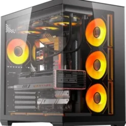 Obudowa DARKLASH C280 Czarny + 7 wentylatorów