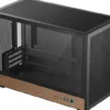 Obudowa Deepcool DeepCool CH260 WOOD Micro Tower Czarny, Drewno R-CH260-BKNWM0-G-1