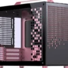 Obudowa Jonsplus Z20 Micro-ATX Obudowa z uchwytem - czarny/różowy Z20 BLACK-PINK