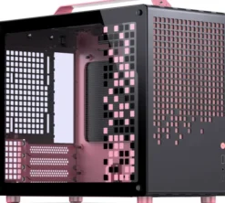 Obudowa Jonsplus Z20 Micro-ATX Obudowa z uchwytem - czarny/różowy Z20 BLACK-PINK