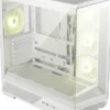 Obudowa MSI CASE MIDITOWER ATX W/O PSU/MAG PANO 130R PZ WHITE