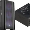 Obudowa PREYON Obudowa PREYON Nest Windy+ Black + Zasilacz PREYON EAGLE POWER GOLD 750W