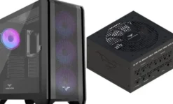 Obudowa PREYON Obudowa PREYON Nest Windy+ Black + Zasilacz PREYON EAGLE POWER GOLD 750W