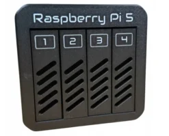 Obudowa SilentiumPC NAS 4-Bay RPi 5 PLA