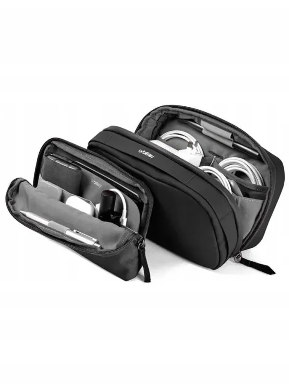 Orbitkey 2-in-1 Tech Pouch, black
