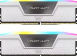 Pamięć Corsair Vengeance RGB, DDR5, 32 GB, 6000MHz, CL30 CMH32GX5M2B6000C30W