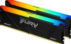 Pamięć Kingston Fury Beast RGB, DDR4, 32 GB, 3200MHz, CL16 KF432C16BB2AK2/32