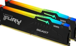 Pamięć Kingston Fury Beast RGB, DDR5, 32 GB, 6000MHz, CL36 KF560C36BBE2AK2-32