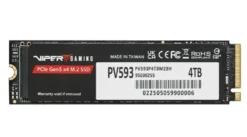 Patriot 4TB VIPER PV593 M.2 2280 PCIe Gen5 x4 PV593P4TBM28H