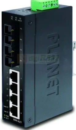 Planet ISW-621S15 Przemsyłowy Switch 4+2 100FX Port ISW-621S15