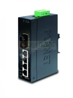 Planet ISW-511 Switch Przemysłowy 4 x 10/100Mbps + 1 x FX SC MM do 2km ISW-511