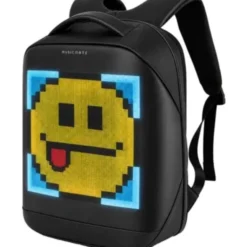 Plecak na laptopa MUSICMATE MM-BP10 StreetPixel 15.6 cali Czarny