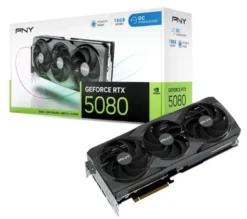 PNY GeForce RTX 5080 OC Triple Fan 16GB GDDR7 256bit DLSS 4 VCG508016TFXPB1