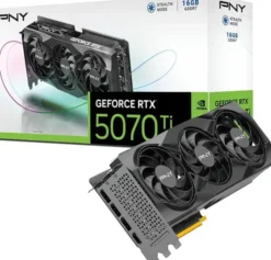 PNY GeForce RTX 5070 Ti Triple Fan 16GB GDDR7 DLSS4 VCG5070T16TFXPB1