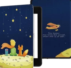 Pokrowiec Strado Etui graficzne Smart Case do Kindle Paperwhite 1/ 2/ 3 Child and Fox