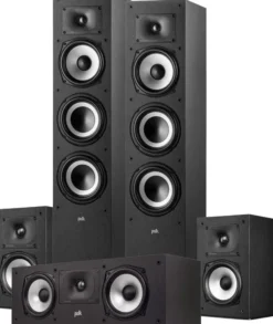 Polk Audio Kolumna podłogowa Monitor XT60, Kolor: Czarny