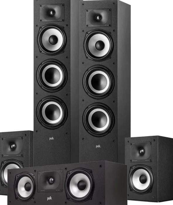 Polk Audio Kolumna podłogowa Monitor XT60, Kolor: Czarny