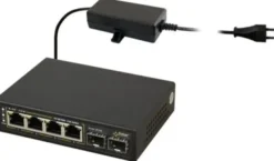 PULSAR Switch PoE 6-portowy do 4 kamer IP SFG64 SFG64