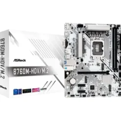Płyta główna ASRock B760M-HDV/M.2 WHITE - 90-MXBMJ0-A0UAYZ