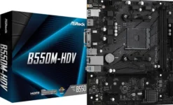 Płyta główna ASRock B550M-HDV (90-MXBDJ0-A0UAYZ)