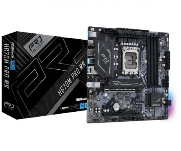 Płyta główna ASRock H670M PRO RS H670M PRO RS