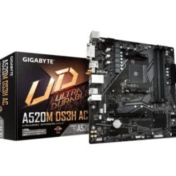 Płyta główna GIGABYTE A520M DS3H AC płyta główna AMD A520 Socket AM4 micro ATX A520M DS3H AC