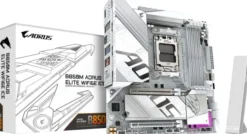 Płyta główna GIGABYTE B850M AORUS ELITE WIFI6E ICE AMD B850 Gniazdo AM5 micro ATX